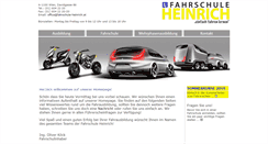 Desktop Screenshot of fahrschule-heinrich.at
